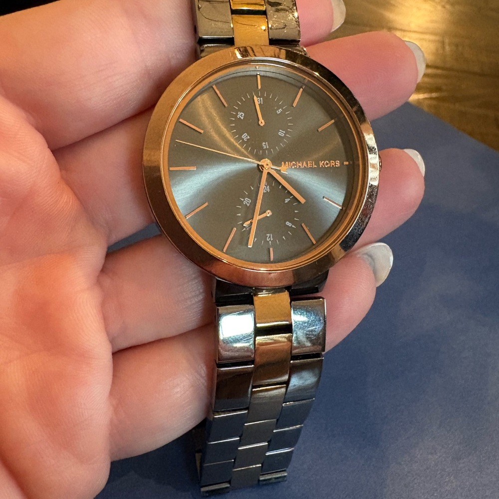 Michael Kors Gold and Silver Women's Watch